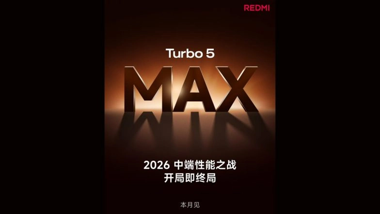 Redmi Turbo 5 MAX Launch in China This Month; Check Expected Price, Specifications and Features