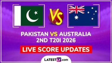 Pakistan vs Australia Live Score Updates of 2nd T20I 2026: Check Playing XIs