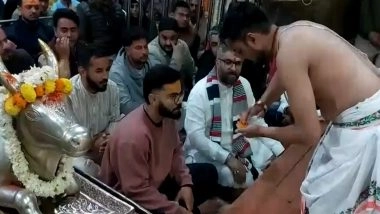Virat Kohli, Kuldeep Yadav Offer Prayers at Shree Mahakaleshwar Temple in Ujjain Ahead of IND vz NZ 3rd ODI 2026