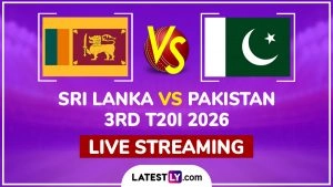 Sri Lanka vs Pakistan Live Streaming Online, 3rd T20I 2026: How To Watch SL vs PAK Cricket Match Live Telecast on TV in India?
