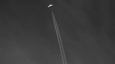 UFO Over Area 51? Dorito Shaped Mystery Aircraft Caught on Camera Sparks Speculation