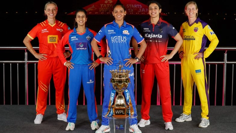 Captains Assemble! Franchise Skippers Pose With WPL 2026 Trophy Ahead of New Season (See Pics)
