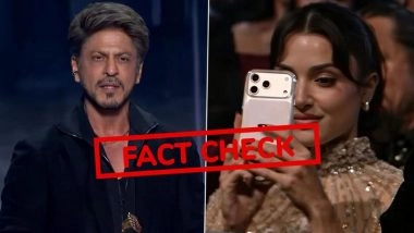 Fact Check: Did Hande Ercel Call Shah Rukh Khan &lsquo;Uncle&rsquo; on Social Media? Truth Behind Turkish Actress&rsquo; Viral &lsquo;Fangirl&rsquo; Moment at Joy Awards 2026