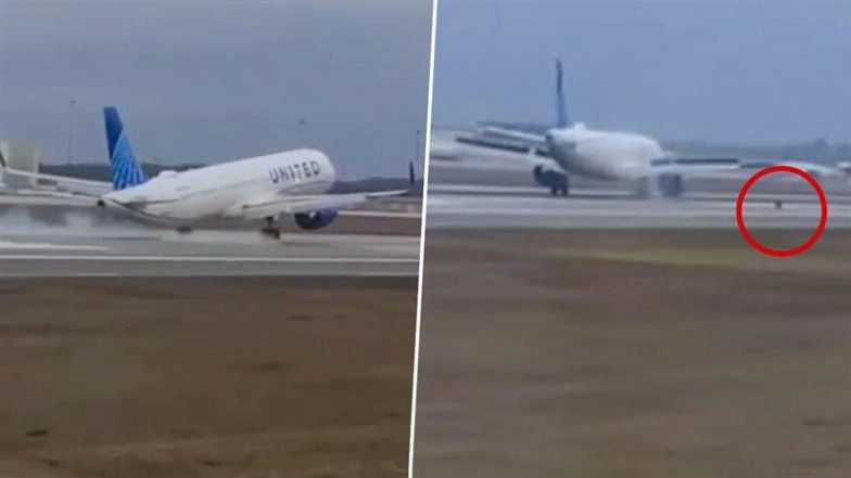 United Airlines Flight 2323 Suffers Mechanical Issue After Landing at Orlando Airport, Video Surfaces