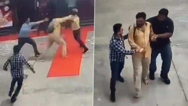 Zomato Delivery Partner Assaulted at Pizza Hut Outlet in Hyderabad Over Poor Customer Rating, Video Goes Viral