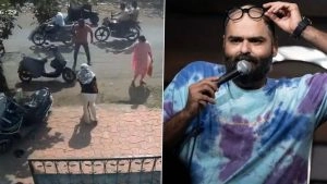 Ola Electric Bike Catches Fire Outside Solapur School, Father and Daughter Narrowly Escape Injury; Kunal Kamra Takes Dig at CEO Bhavish Aggarwal (Video)