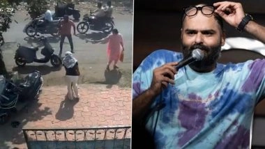 Ola Electric Bike Catches Fire Outside Solapur School, Father and Daughter Narrowly Escape Injury; Kunal Kamra Takes Dig at CEO Bhavish Aggarwal (Video)