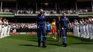 Ashes 5th Test 2025-26: England and Australia Players Form Guard of Honour for Bondi Attack Heroes