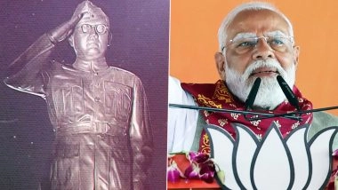 Netaji Subhas Chandra Bose Birth Anniversary 2026: PM Narendra Modi Leads Nation in Paying Tributes to Freedom Fighter on Parakram Diwas