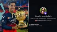 Netizens Claim Ex-RCB Cricketer Swastik Chikara Among Subscribers of Instagram Influencer Muskan Karia