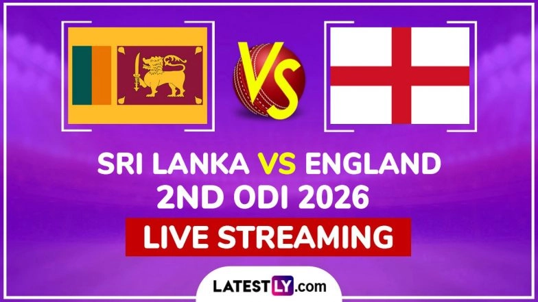 Sri Lanka vs England Live Streaming Online, 2nd ODI 2026: How To Watch SL vs ENG Cricket Match Live Telecast on TV