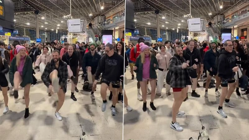 ⚡Know Why London Subway Passengers Travel Without Pants on a Winter Day