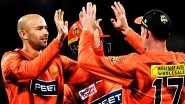 BBL 2025–26 Live Streaming Online Perth Scorchers vs Adelaide Strikers: Watch Telecast of Big Bash League T20 Cricket Match on TV and Online BBL 2025–26 Live Streaming Online Perth Scorchers vs Adelaide Strikers: Watch Telecast of Big Bash League T20 Cricket Match on TV and Online