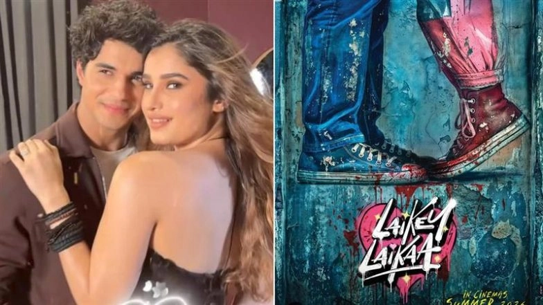 &lsquo;Laike Laikaa&rsquo;: FIRST Look of Rasha Thadani and Abhay Verma&rsquo;s Upcoming Intense Love Drama Film Unveiled! (View Post)