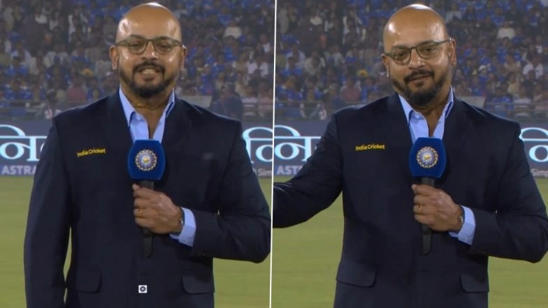Raichur Instead of Raipur! Murali Kartik’s Goofs-up at Toss in IND vs NZ 2nd T20I Goes Viral (Watch Video)