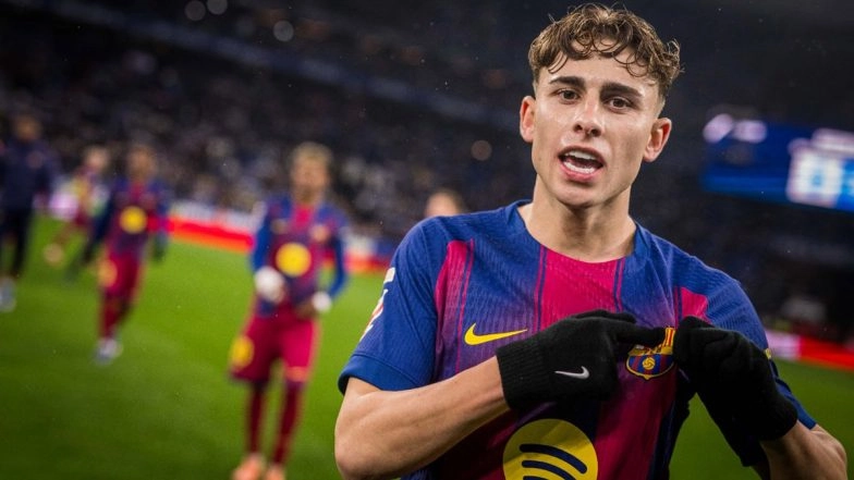 Espanyol 0-2 Barcelona, La Liga 2025–26: Dani Olmo, Robert Lewandowski Score One Goal Apiece As Blaugrana Secure Hard-Fought Win