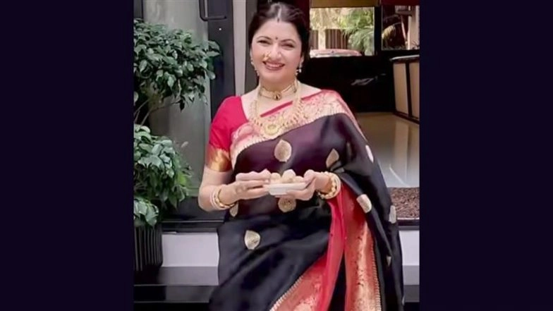 Makar Sankranti 2026: Bhagyashree Shares Healthy Recipe for &lsquo;Tilgul&rsquo; Ahead of Makar Sankranti, Explains Benefits of Wearing Black and Winter Nutrition Tips (Watch Video)