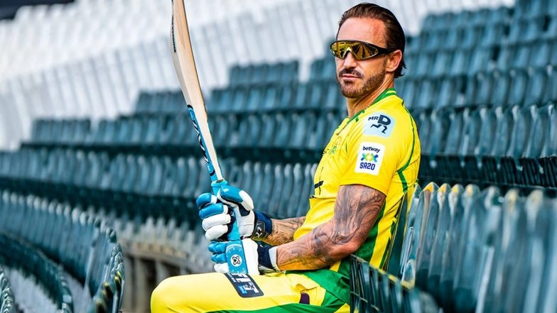 Faf du Plessis Becomes Fifth Batter To Reach 1000 SA20 Runs, Achieves Feat During JSK vs PR SA20 2025-26 Match