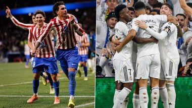 Athletic Madrid vs Real Madrid, Spanish Super Cup 2025&ndash;26 Live Streaming Online: Get Free Telecast Details of Supercopa de Espana Semi-Final Football Match on TV With Time in IST