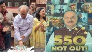 &lsquo;Khosla Ka Ghosla 2&rsquo;: Anupam Kher Begins Shooting for His 550th Film Co-Starring Ranvir Shorey and Boman Irani (Watch Video)