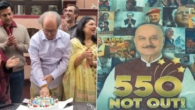 &lsquo;Khosla Ka Ghosla 2&rsquo;: Anupam Kher Begins Shooting for His 550th Film Co-Starring Ranvir Shorey and Boman Irani (Watch Video)