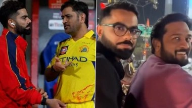 &lsquo;MS Dhoni Gives Bike Ride To Virat Kohli&rsquo; Indian Duo&rsquo;s Lookalikes Spotted Traveling Together, Video Goes Viral
