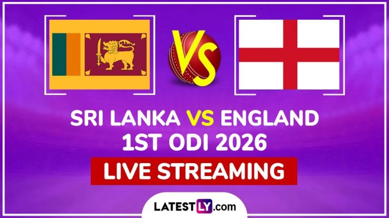 Sri Lanka vs England Live Streaming Online, 1st ODI 2026: How To Watch SL vs ENG Cricket Match Live Telecast on TV
