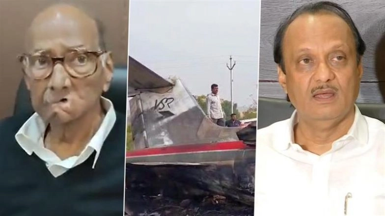What Sharad Pawar Said in His 1st Reaction on Ajit Pawar’s Death in Plane Crash