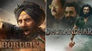 &lsquo;Border 2&rsquo; Box Office Collection: Sunny Deol&rsquo;s War Film Mints INR 57.20 Crore on Day 3, Beats &lsquo;Dhurandhar&rsquo; and &lsquo;Chhaava&rsquo; in Opening Weekend Earnings