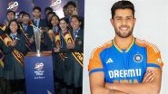 ICC T20 World Cup 2026 Trophy Tour Reaches Indian Pacer Harshit Rana&rsquo;s Alma Mater in Delhi