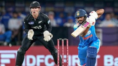 Nitish Kumar Reddy Scores Maiden One-Day International Half-Century, Indian All-Rounder Achieves Feat During IND vs NZ 3rd ODI 2026