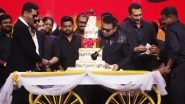 AR Rahman Celebrates His 59th Birthday Early With &lsquo;Moonwalk&rsquo; Team, Cuts Cake During Audio Launch of Prabhudeva&rsquo;s Upcoming Film (See Pic)