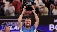 Amateur Jordan Smith Claims Inaugural Million-Dollar 'One Point Slam' at Australian Open 2026, Local Tennis Player Beats Jannik Sinner In Process