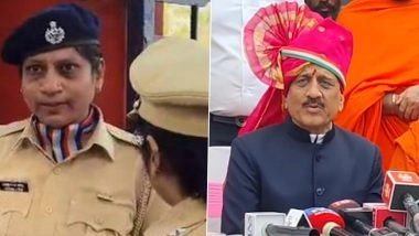 &lsquo;Why Did You Not Take Dr Babasaheb Ambedkar&rsquo;s Name?&rsquo;: Nashik Republic Day Event Disrupted as Woman Forest Officer Confronts Minister Girish Mahajan, Triggers Security Scramble (Watch Video)