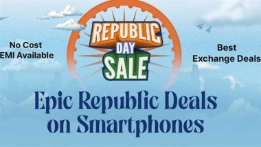 Flipkart Republic Day 2026 Sale: From iPhone 17 Series, Samsung Galaxy S24, Google Pixel 9a and More; Check Deals and Discounts on All Smartphones