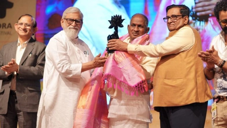 Ajanta Ellora International Film Festival 2026: Ilaiyaraaja Honoured With Padmapani Award at 11th AIFF, &lsquo;Music From the Heart Reaches the Heart&rsquo;