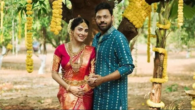 &lsquo;Anupamaa&rsquo; Actress Adrija Roy Gets Engaged to Vignuesh Iyer in Intimate South Indian Ceremony, Shares First Photos (View Post)