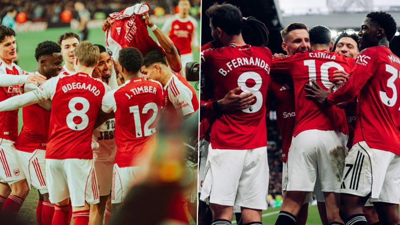 Arsenal vs Manchester United Premier League 2025–26 Free Live Streaming Online: How To Watch EPL Match Live Telecast on TV & Football Score Updates in IST?