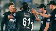 New Zealand Beat India by 50 Runs in IND vs NZ 4th T20I 2026: Mitchell Santner, Tim Seifert Shine As Black Caps Earn Consolation Win