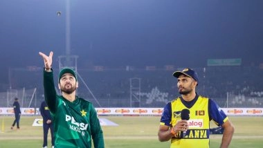 How To Watch SL vs PAK 1st T20I 2026 Free Live Streaming Online in India? Get Free Telecast Details of Sri Lanka vs Pakistan Cricket Match on TV