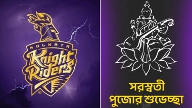Happy Saraswati Puja 2026: KKR Extends Warm &lsquo;Shubho Saraswati Pujo&rsquo; Greetings