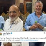 Irfan Pathan’s Father Meets Former Umpire Simon Taufel, Gifts Him Attar (Watch Video)