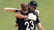 IND vs NZ 3rd ODI 2026: Centuries From Daryl Mitchell and Glenn Phillips Guide New Zealand Set 338-Run Target for India in Series Decider