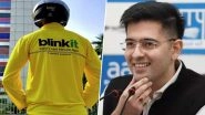 'Satyamev Jayate, We Have Won&rsquo;: AAP MP Raghav Chadha Reacts as Blinkit Removes 10-Minute Delivery Branding Across Platforms (Watch Video)