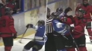 Fight Breaks Out Between Indian Army and Indo-Tibetan Border Police Players During Men's Ice Hockey Semi-Finals KIWG 2026 (Watch Video)