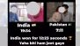 19 Minute 34 Second vs 7 Minute 11 Second Viral Videos Become India vs Pakistan Meme War