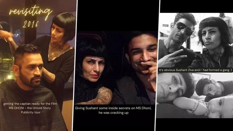 Sapna Bhavani Joins &lsquo;2026 Is the New 2016&rsquo; Trend; Shares Rare Unseen Photos of Sushant Singh Rajput and MS Dhoni (View Post)