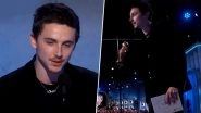Timothee Chalamet Wins His First Golden Globe Award for &lsquo;Marty Supreme&rsquo;, Gives Shout-Out to His &lsquo;Partner&rsquo; Kylie Jenner During Acceptance Speech (Watch Video)