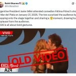 Did Javier Milei Share An On-Stage Kiss With Fatima Florez in January 2026? Old Video Goes Viral Again, Reveals Fact Check