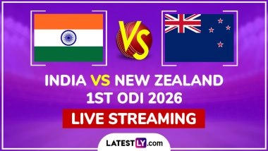 India vs New Zealand Live Streaming Online, 1st ODI 2026: How To Watch IND vs NZ Cricket Match Live Telecast on TV in India?